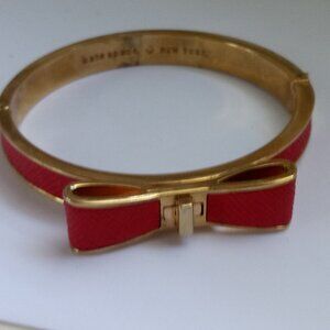 Kate Spade New York Take a Bow Enamel Bangle Bracelet